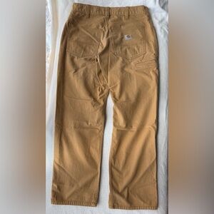 Carhartt Tan Cargo Pants Durable Workwear